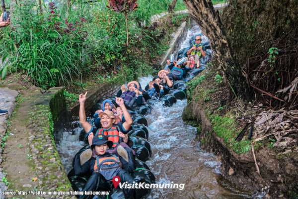 Wisata Mendebarkan, River Tubing di Karanganyar
